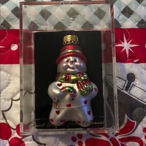 Festive Snowman Ornament
